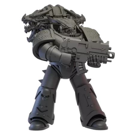  Alpha hydra disorderly space warrior  3d model for 3d printers
