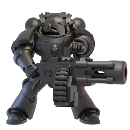  Order of the aliens heavy weapons warrior  3d model for 3d printers