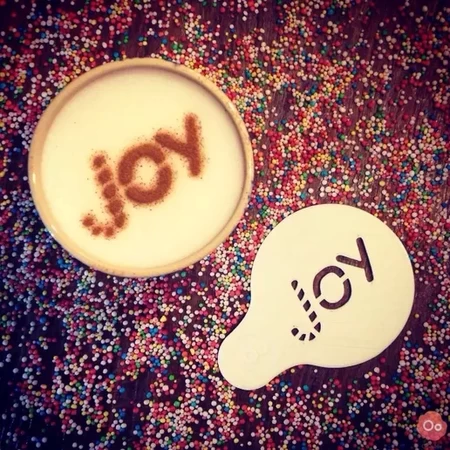 Joy - Coffee Decoration Template