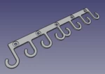 Modelo 3d de Clip multi del zócalo y otros clips/perchas del cable para impresoras 3d