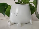  Fat happy sitting pot  3d model for 3d printers