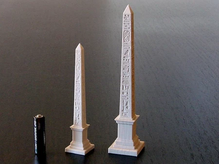  Obelisk with hieroglyphs  3d model for 3d printers