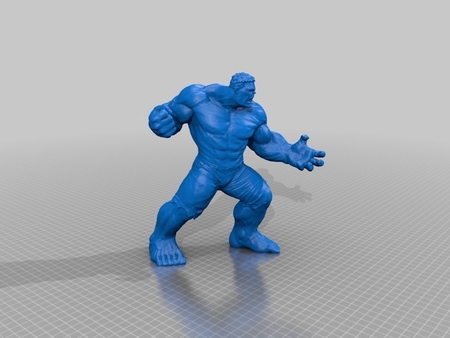 Modelo 3d de Hulk escaneo 3d para impresoras 3d