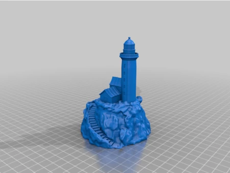  Lighthouse geocache  3d model for 3d printers