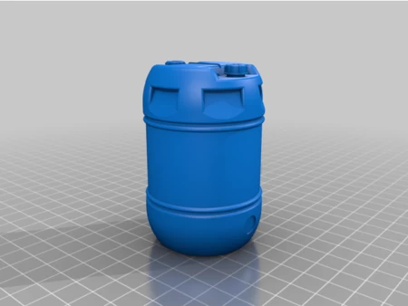 Modelo 3d de Geocaché de barril de orca para impresoras 3d