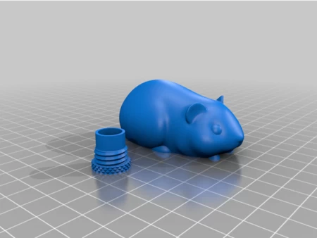  Guinea pig geocache  3d model for 3d printers