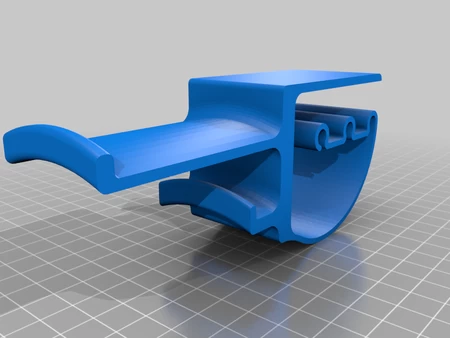 Modelo 3d de Gancho de mesa-clip de escritorio para impresoras 3d