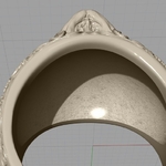 Modelo 3d de Anillo del cráneo de la joyería del esqueleto anillo de impresión 3d de la modelo para impresoras 3d