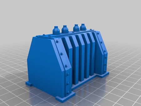  Energy bridge warhammer 40k  3d model for 3d printers
