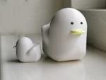  Cute duck  3d model for 3d printers