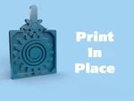 Modelo 3d de Resorte de engranaje inquieto: imprima en su lugar fácil pequeño para impresoras 3d