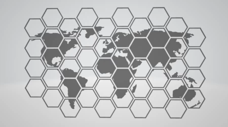 Mapa de Hexagon