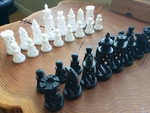 Modelo 3d de Espiral juego de ajedrez para impresoras 3d
