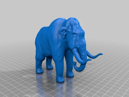  Mammoth  3d model for 3d printers