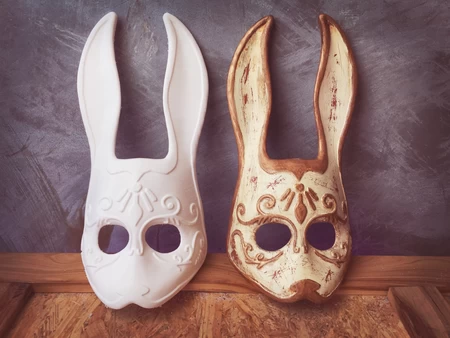 Splicer Bunny Mask from Bioshock