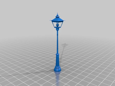  The lamp post i saw  3d model for 3d printers