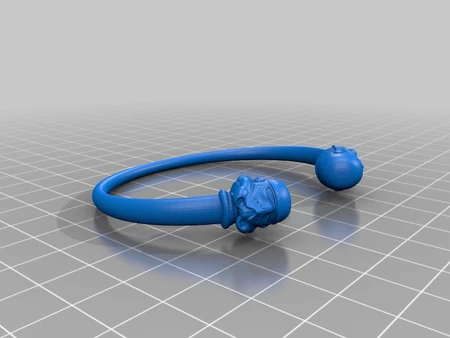  Storm trooper alliance bracelet  3d model for 3d printers